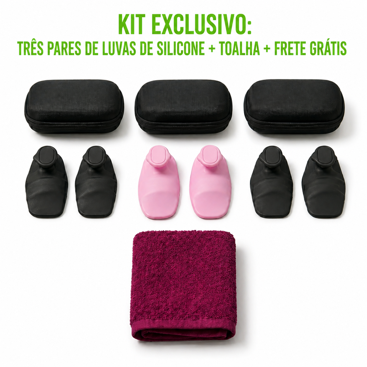 Luva Grip Antiderrapante para Treino de Força
