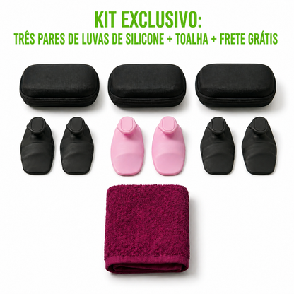Luva Grip Antiderrapante para Treino de Força