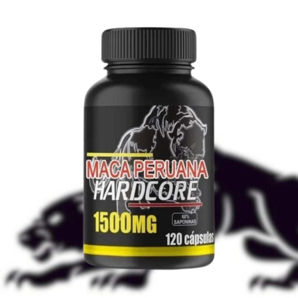Maca Original Hardcore 1500mg Com 120 Caps