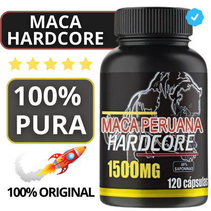 Maca Original Hardcore 1500mg Com 120 Caps